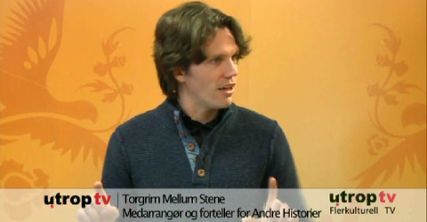 Utrop TV — Andre Historier-IntervjuUtrop TV: Interview about the project Andre Historier (Other Stories)