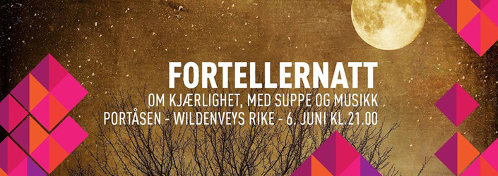 Fortellernatt i kjærlighetens tegnA night of stories and love